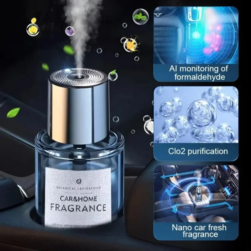 Intelligent Fragrance Device Automatic Humidifying Car Aromatherapy Spray Fragrance
