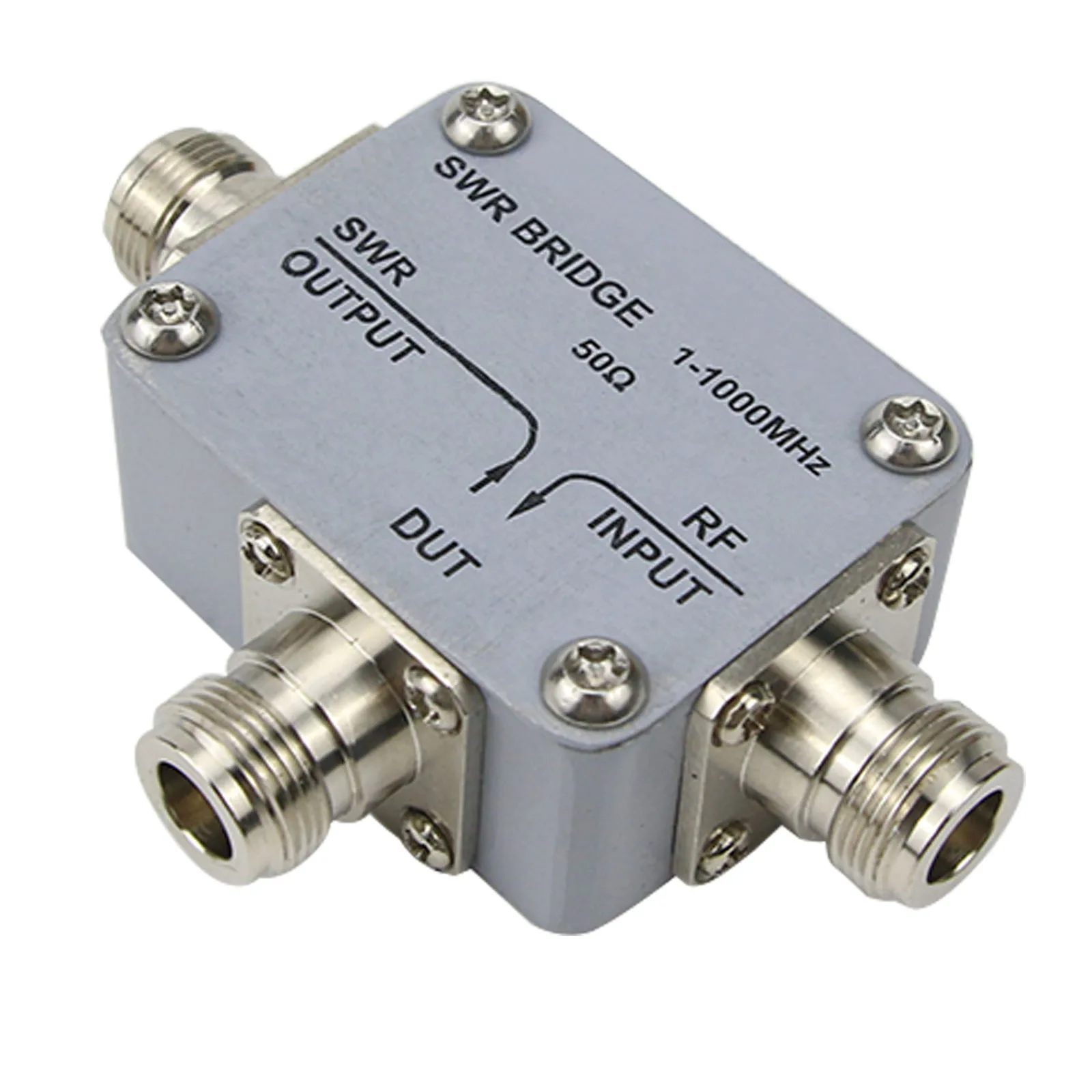 AYT-1 1-1000MHz 1GHz RF SWR Reflector Bridge RF Directional Bridge For RF Network Measurements
