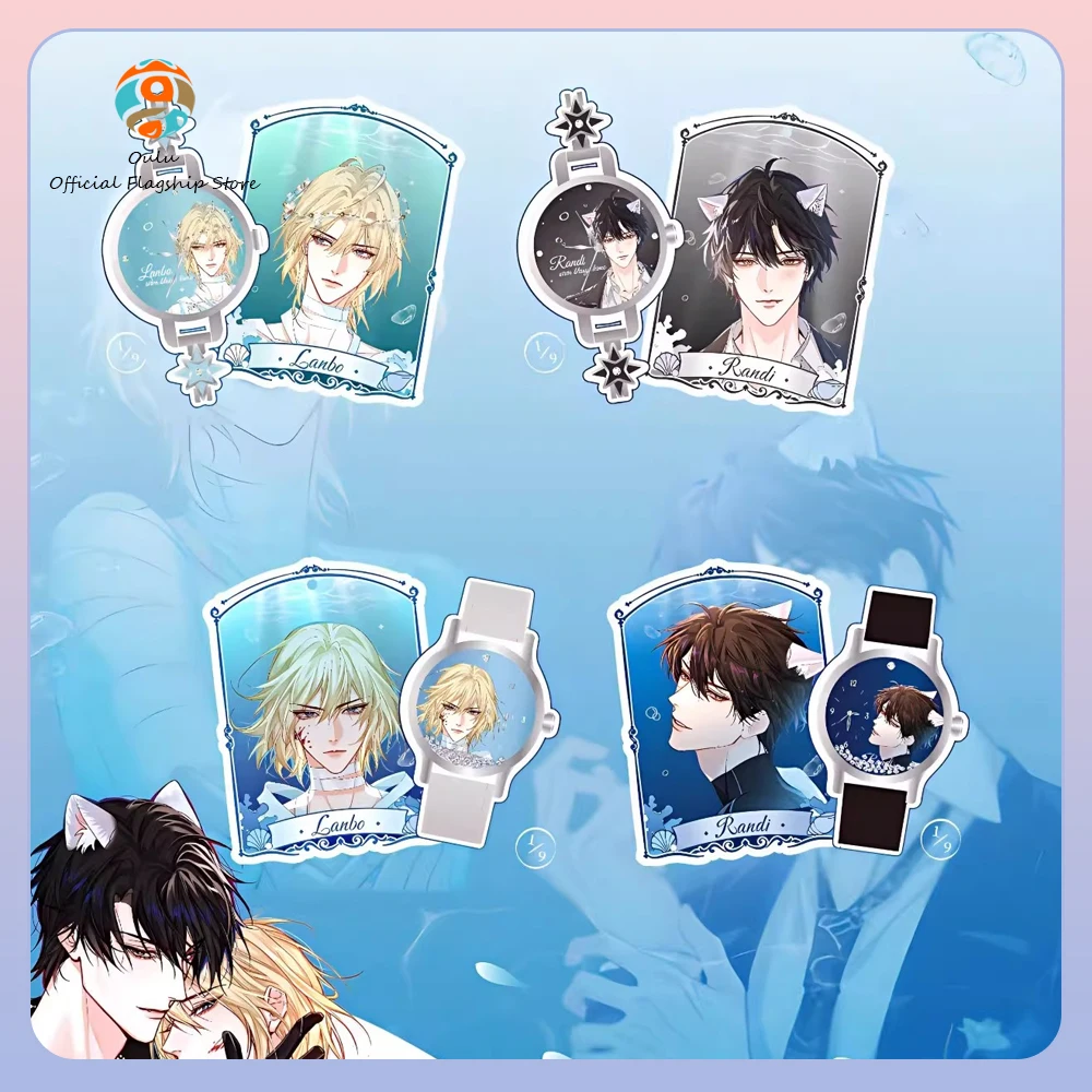 

New Genuine The Falling Merman Deep Sea Glow Series Mystery Box Anime Merchandise The Falling Merman Watch Blind Box Gift Toy