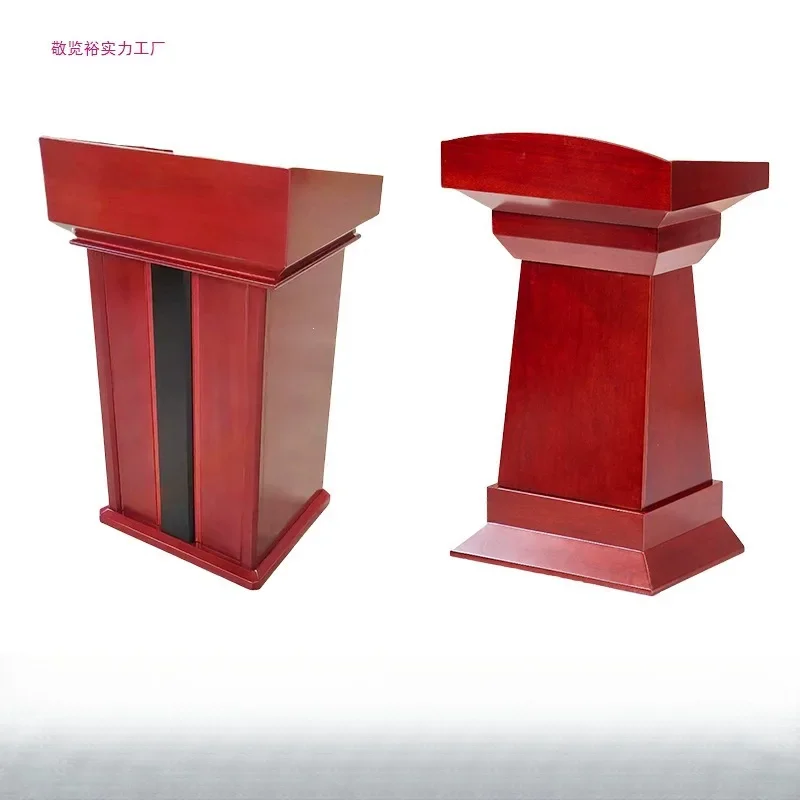 Conference room, podium, rectangular podium, strip podium, large conference, front row, long table