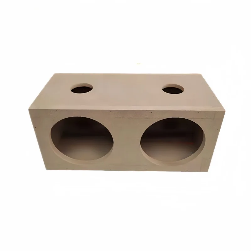 Double 6.5-inch Subwoofer Empty Box High Pitched Hole Passive Speaker Wooden Drawer DIY  Speaker Box Subwoofer Housiing 145mm