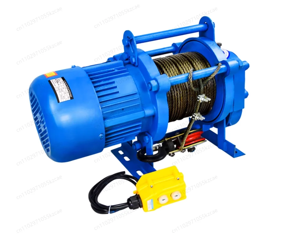 Industrial 220V Electric Winch – 1500kg Heavy Duty Hoist Motor for Lifting Applications in Factories & Warehouses