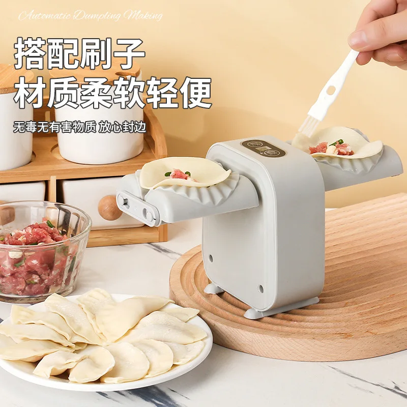 Fully automatic dumpling making artifact household pressing dumpling skin pinch dumpling wrapping dumpling special electric