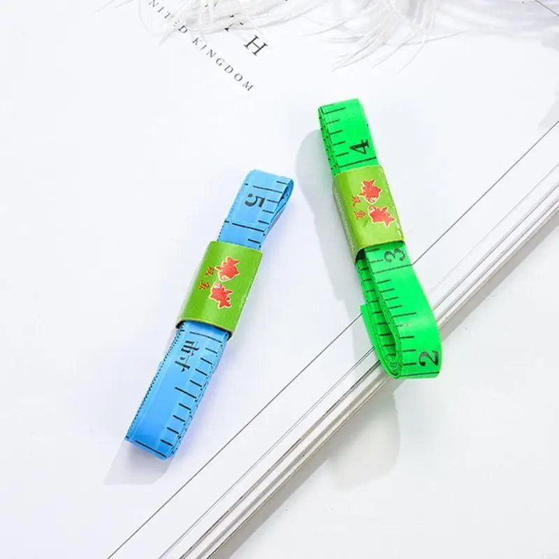 C90A 150cm/60" Body Measuring Household Stationery Tape Ruler Centimeter Plastic Soft
