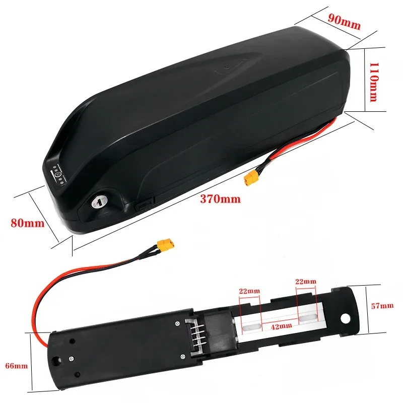 Original 36V/48V/52V 10Ah 12Ah 15Ah 18Ah Hailong E-vehicle battery Bafang 18650 For 250W 500W 750W 1000W 1500W High Power motor