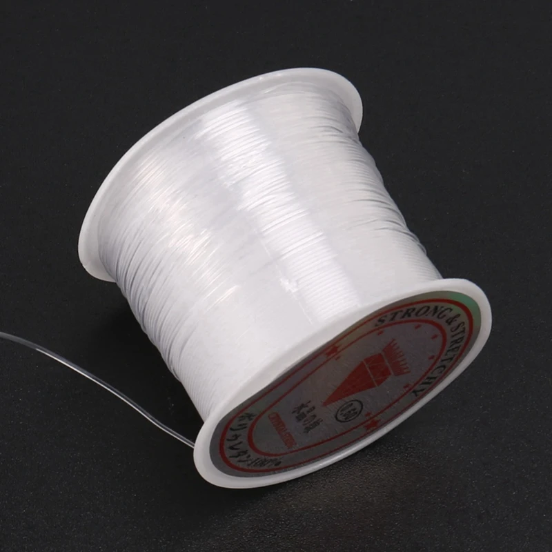 4X 53 رطل 0.6 مم خط صيد من النايلون الشفاف الشفاف خط صيد السمك