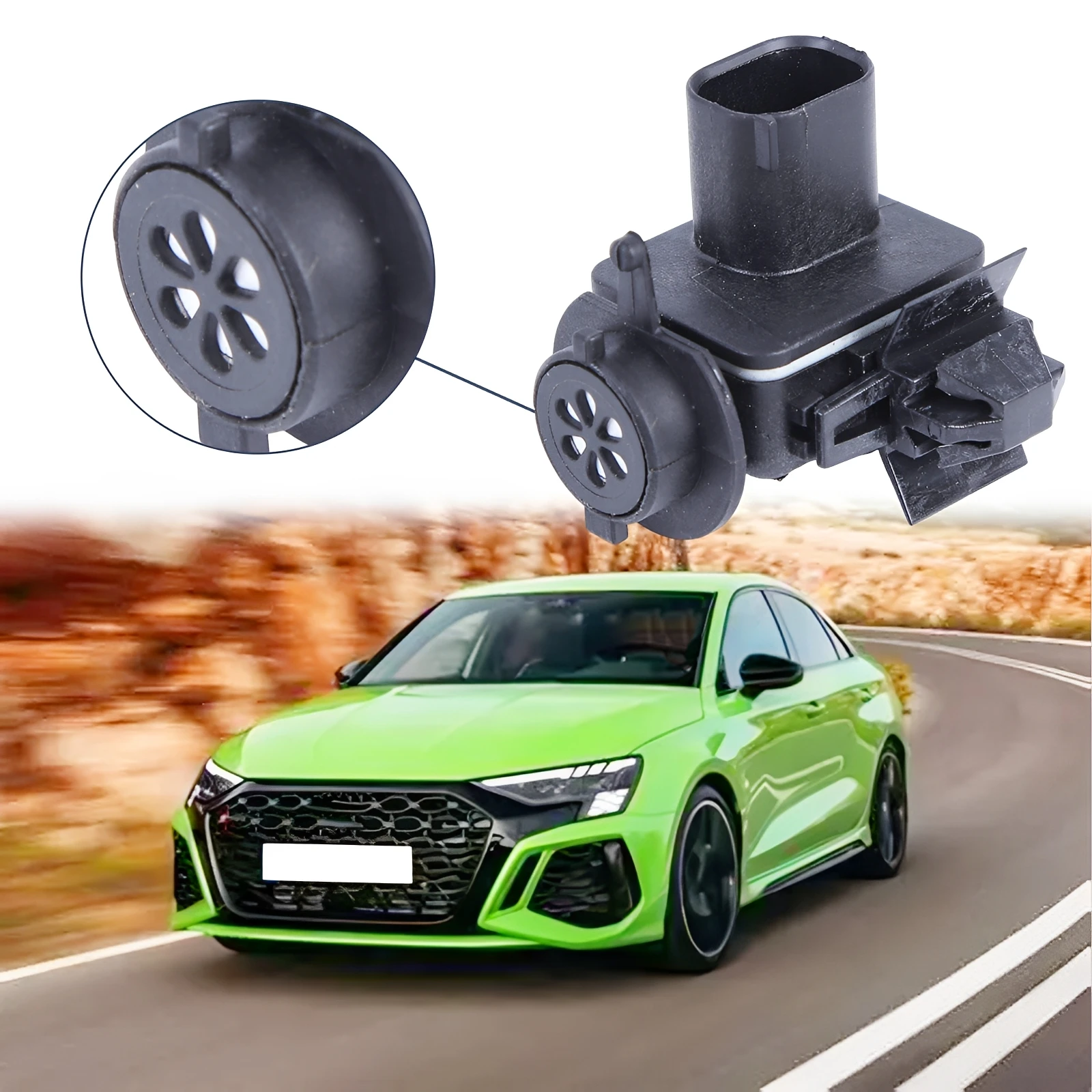 1 Stück Neuer Luftmassenmesser 5K0907659 3-Pin Luftqualitätssensor für Audi A3 A4 A6 R8 Q3 Q7 Seat Skoda VW Beetle Caddy Golf Jetta Passat TIGUAN Touareg Auto-Zubehör 7E0907643 4B0907659A 8K0907659A