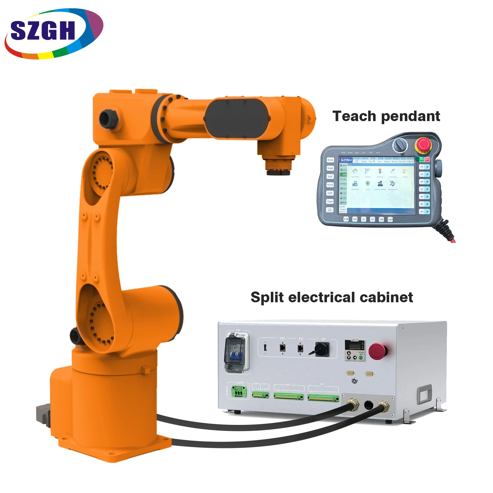 6 Axis Painting Industrial Robot Arm Collaborative Robotic Arm for Spraying Robot Arm