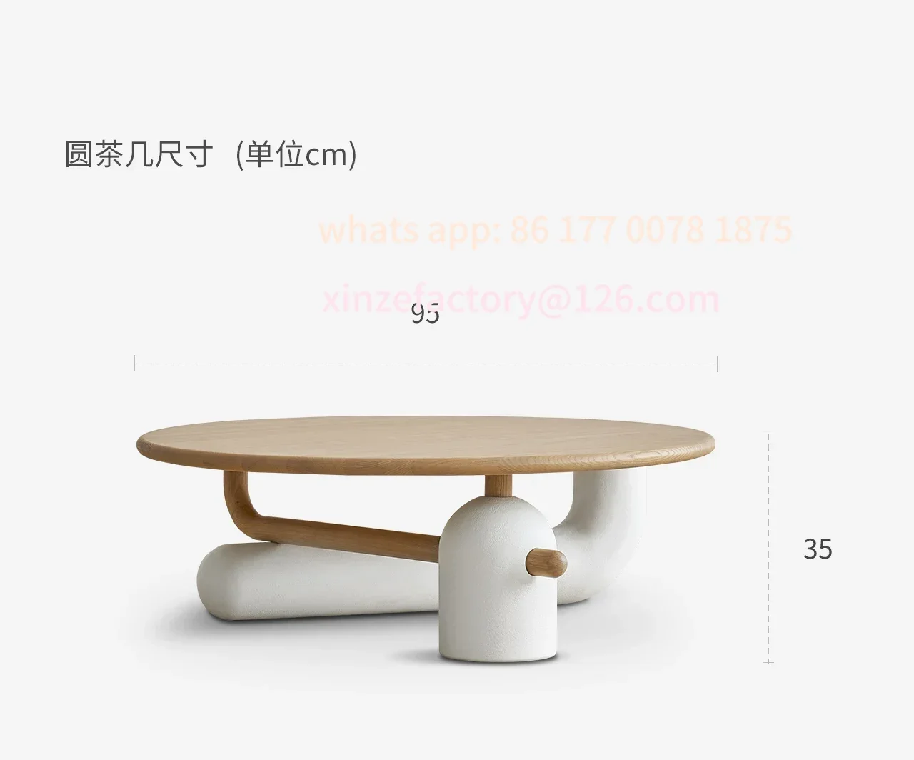 Customizable Chinese Aesthetic Coffee Table Centerpiece Cute White Design Side Table Modern Unique Korean Couchtisch Postmodern