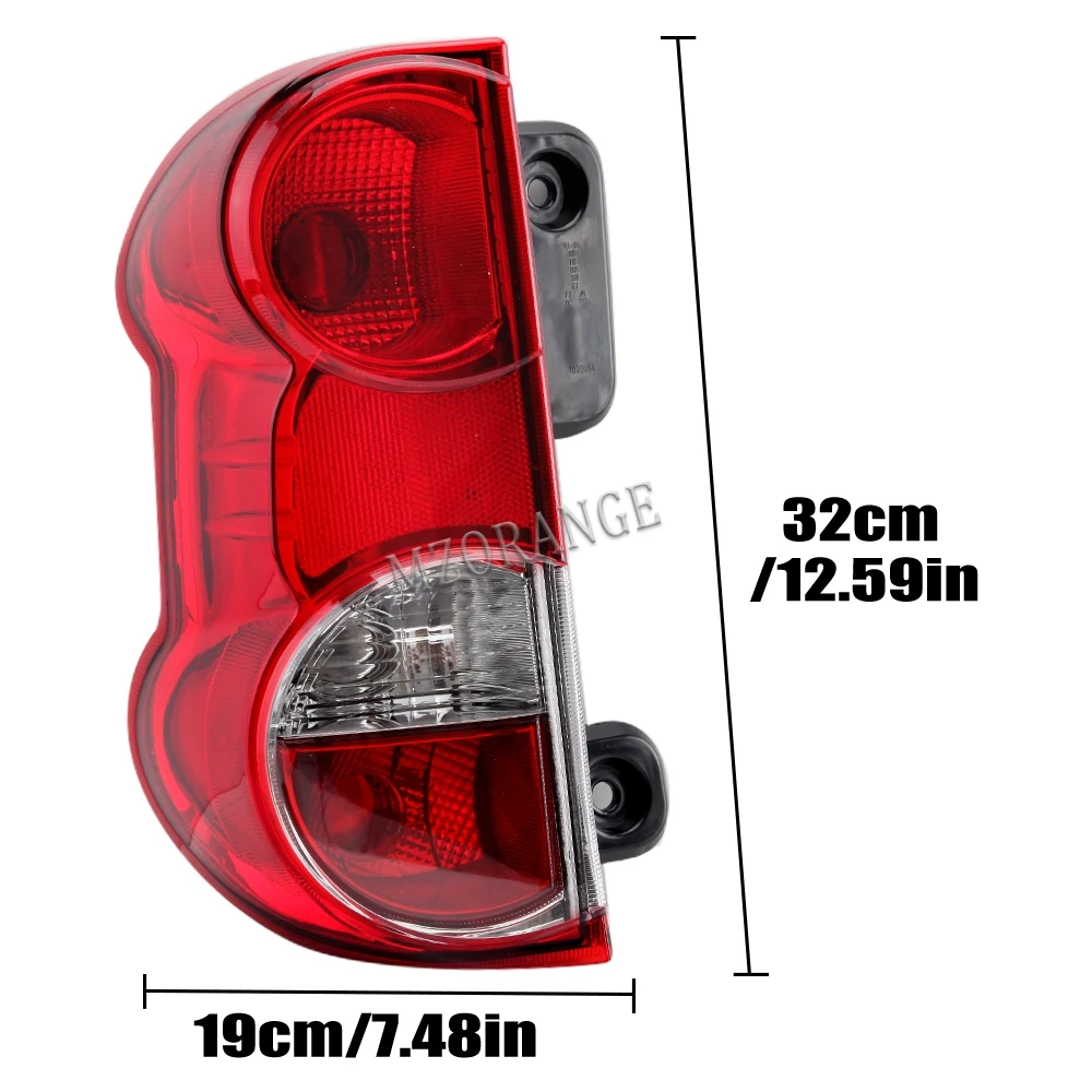 Lot de 2 feux arrière de remorque à 10 LED, clignotants, feux de
