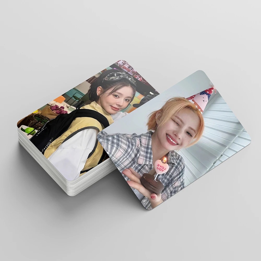 Tarjetas de Kpop (G)I-DLE I SWAY GIDLE Lomo para niñas, álbum de fotos I Burn, tarjetas postales, regalo para fanáticos, 55 unids/set