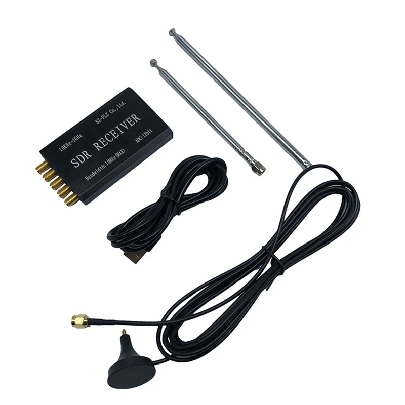 

10Khz To 1Ghz SDR Receiver For RSP HF AM FM SSB CW Aviation Band Receiver 0.5PPM AM FM SSB Atc SSTV ISS Easy Install Easy To Use