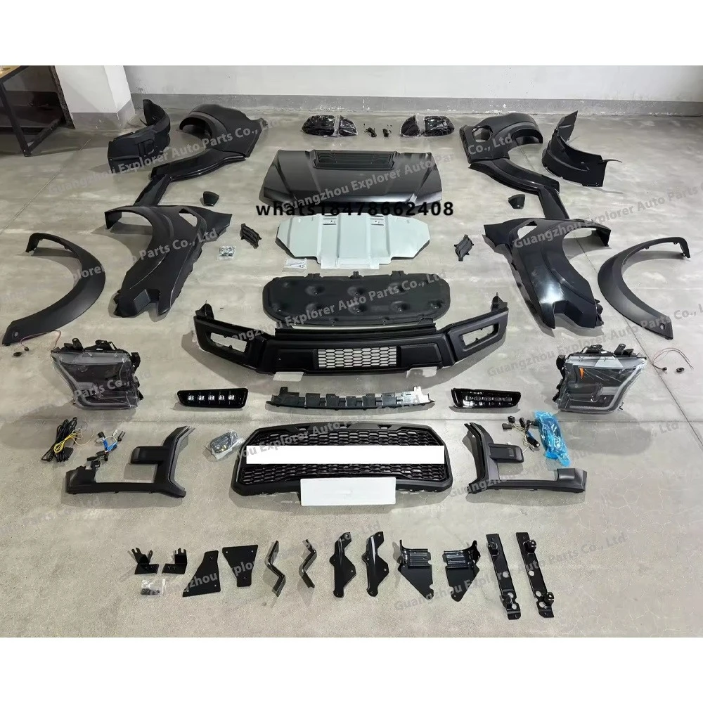 

Factory Body Kit for Everest Upgrade F150 Front Bumper Rear Bumper for Everest Modified to F150
