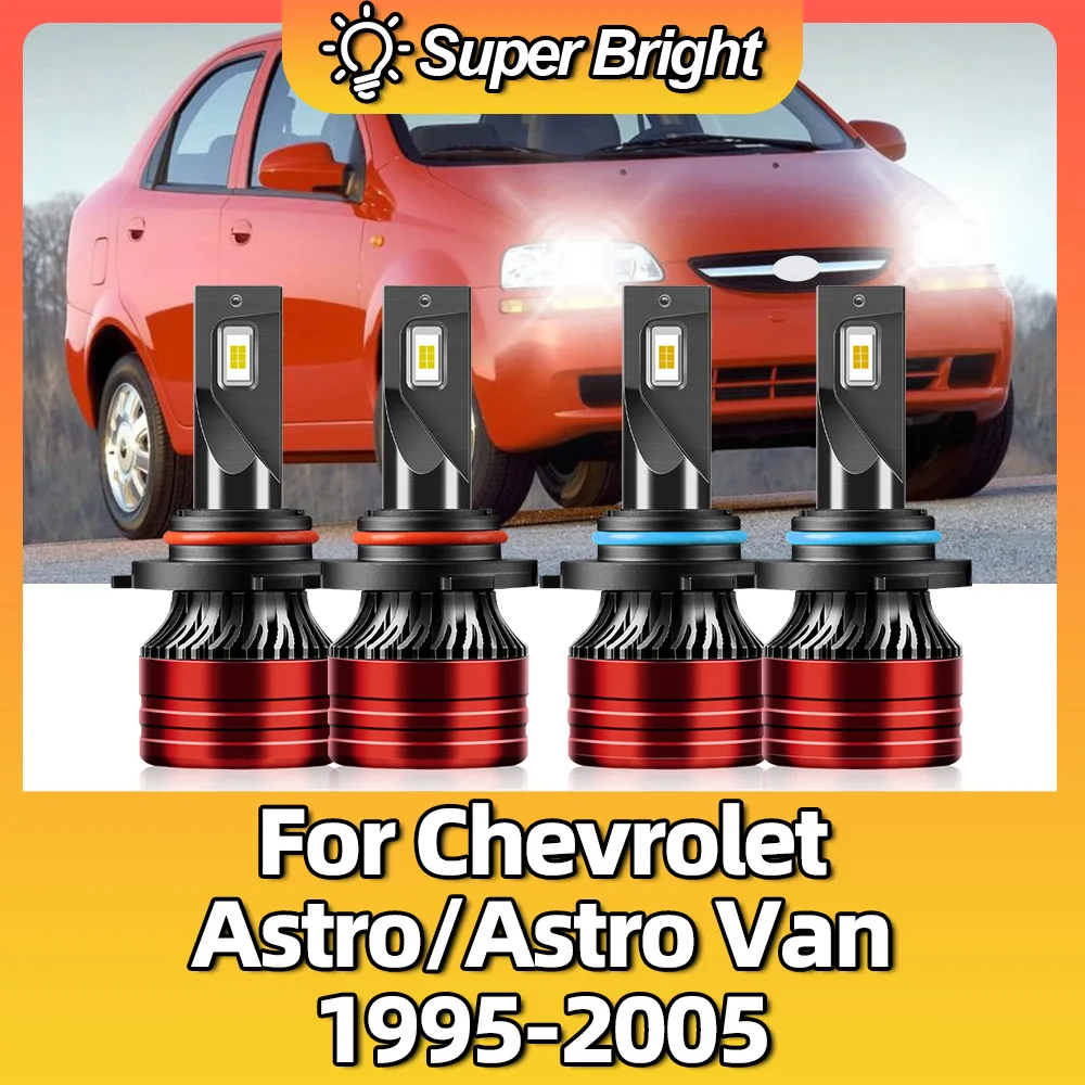 Led Headlight Bulbs Car Lights 6000K 120W For Chevrolet Astro/Astro Van 1995 1996 1997 1998 1999 2000 2001 2002 2003 2004 2005