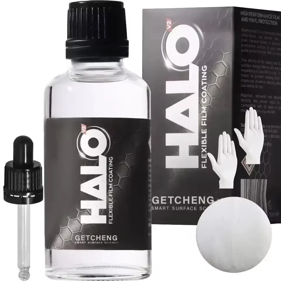 

GETCHENG Halo V2 Flexible Paint PPF Viny Protection Safe for All Types of Wraps/PPF Gloss Satin Matte Finishes Plus Self Healing