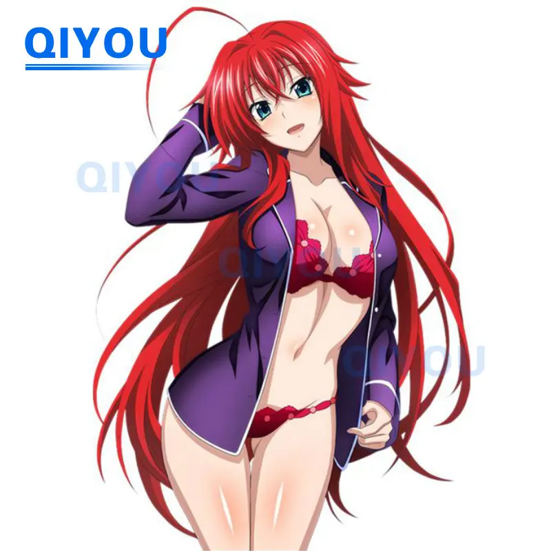 

HIGH SCHOOL DXD Rias Gregory Render Anime Girl Sexy Beauty Car Stickers PVC Decal for Automotive Body and Windshield