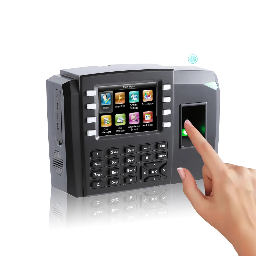 

Zc01 Fingerprint Access Control and Biometric Time Attendance System with TCP/IP/USB and Built-in Battery