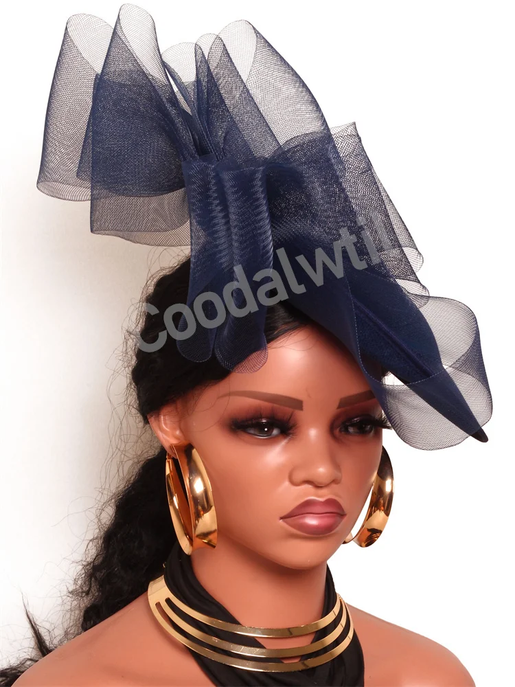 

Royal Ascot Church Fascinator Hat Formal Women Chic Race Headwear Bride Wedding Hair Accessories Ladies Cocktail Race Headpiece