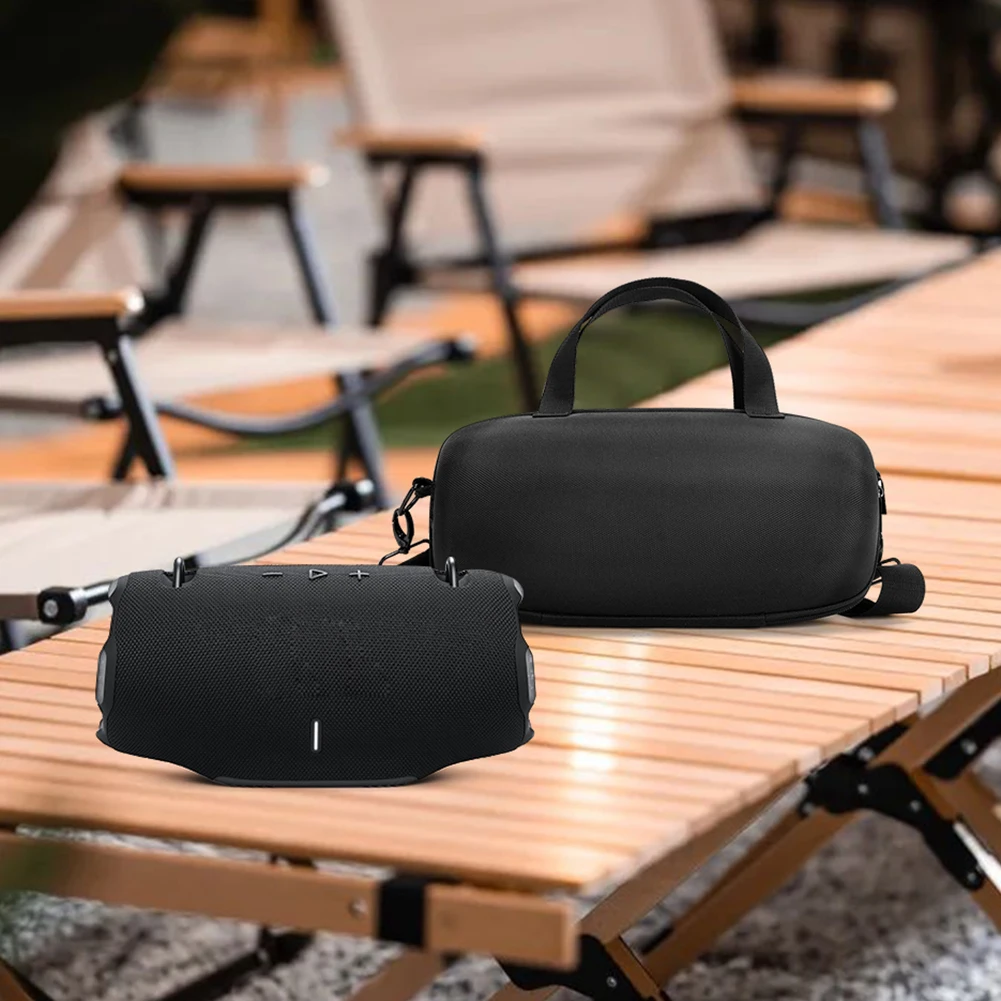 

Портативный чехол для хранения, жесткий чехол из ЭВА с защитой от царапин, противоударный защитный дорожный чехол с плечевым ремнем для JBL Xtreme 4