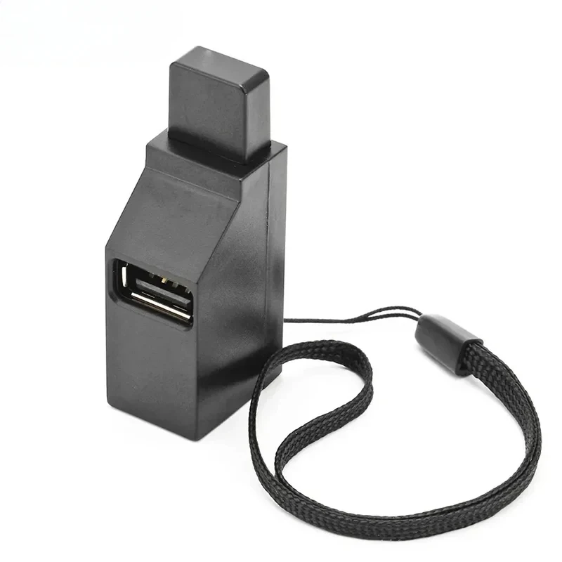 USB 3.0 Hub Adapter, Mini Splitter Box with 3 Ports, High Speed for PC Laptop U Disk Card Reader