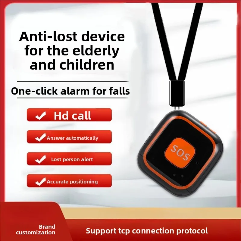 Elderly Children Pendant Locator GPS Tracking, Anti Loss Positioning for The Elderly, Anti Loss Device for The Elderly