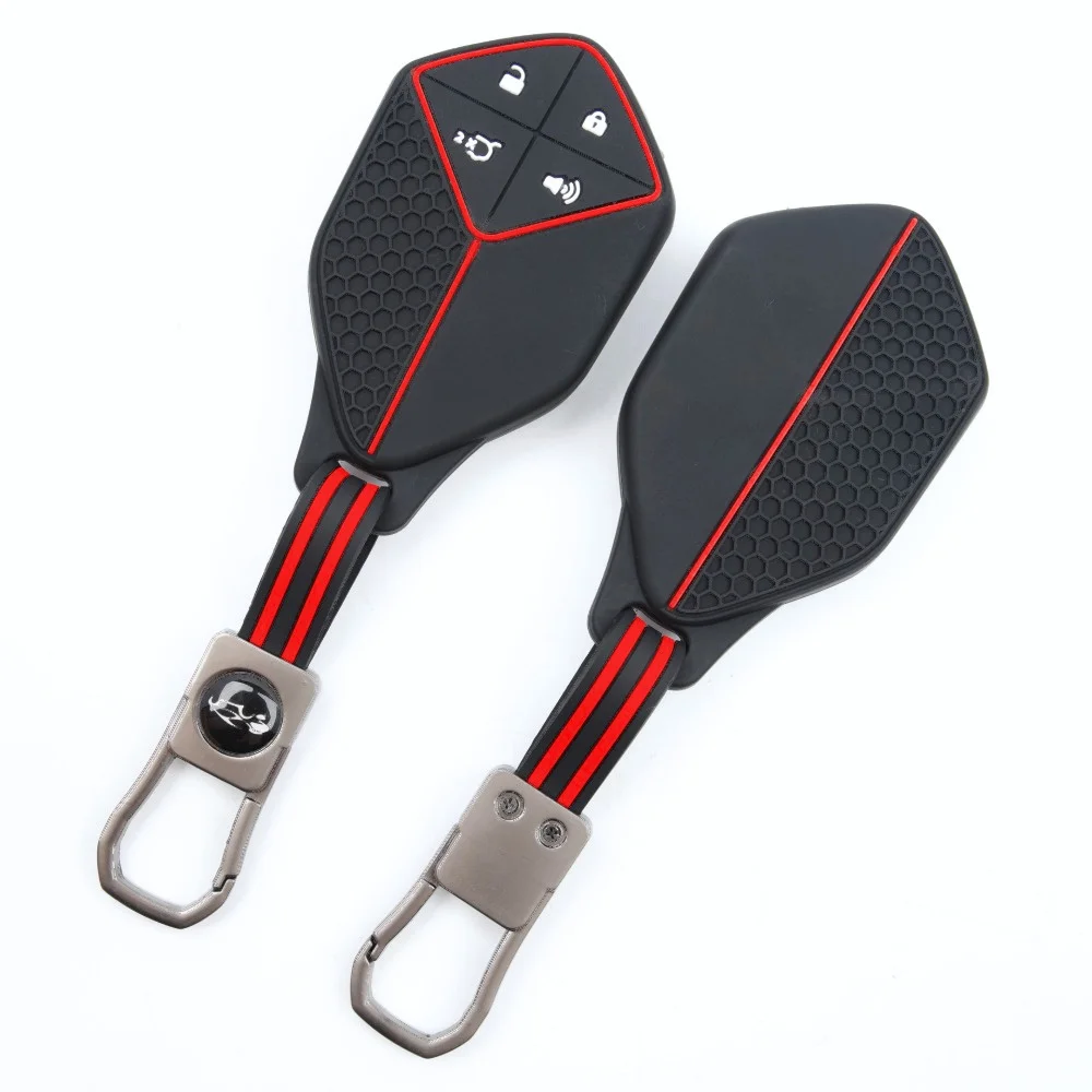 Silicone Remote Key Case For Changan Deepal S7 S07 SL03 S05 G318 with clasp holder Shock Absorbing Non Slip Precise Fit
