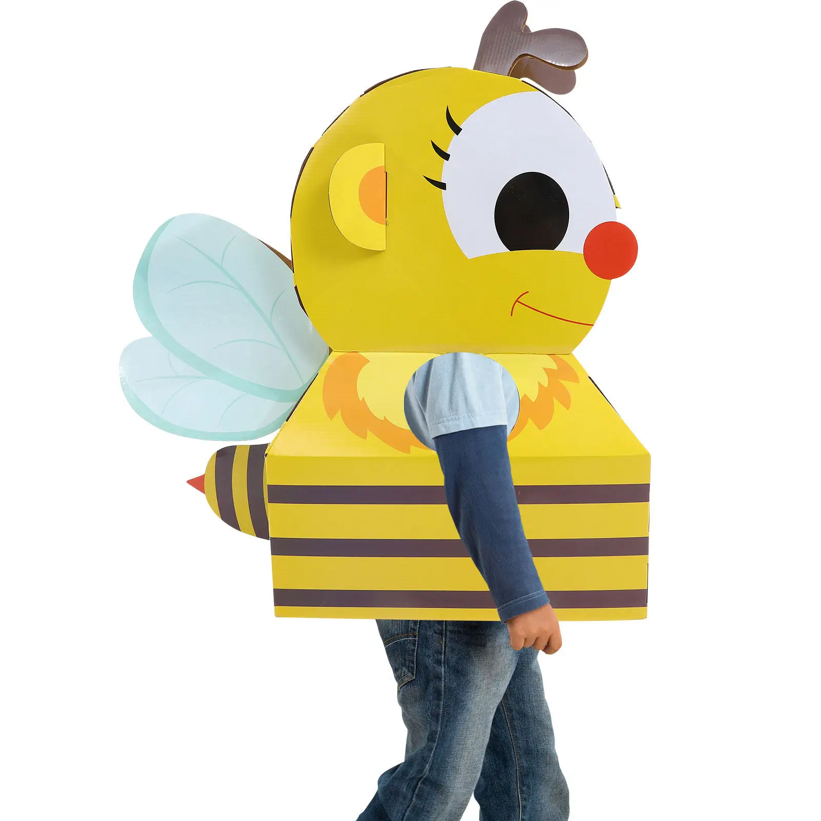 1set-wearable-cardboard-animal-costume-for-kids-diy-paper-craft-kit-outdoor-play-on-activity-game