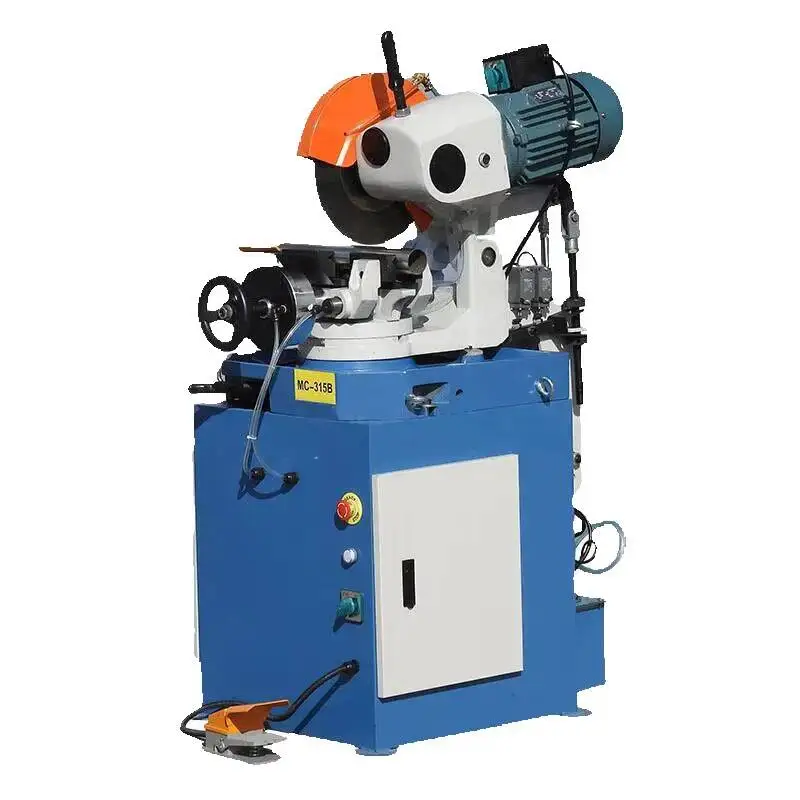 

Автоматический станок для резки металлических труб 315B без заусенцев, пневматическая ручная циркулярная пила из нержавеющей стали