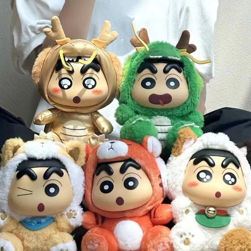 New Crayon Shin-Chan Blind Box Fantasy Series Plush Vinyl Doll Mystery Box Mistery Caixa Action Figure Collection Model Toy Gift