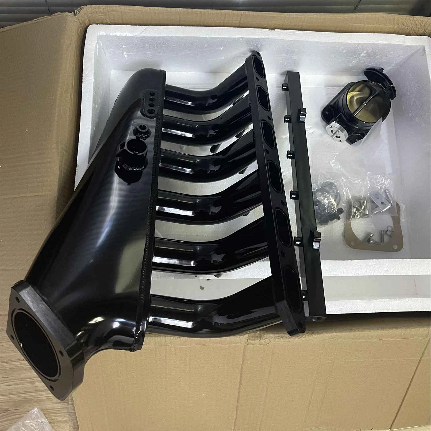 Intake Manifold Kits With Fuel Rail+90mm Throttle Body Fits for E36 E46 M50 M52 325i 328i 323i M3 Z3