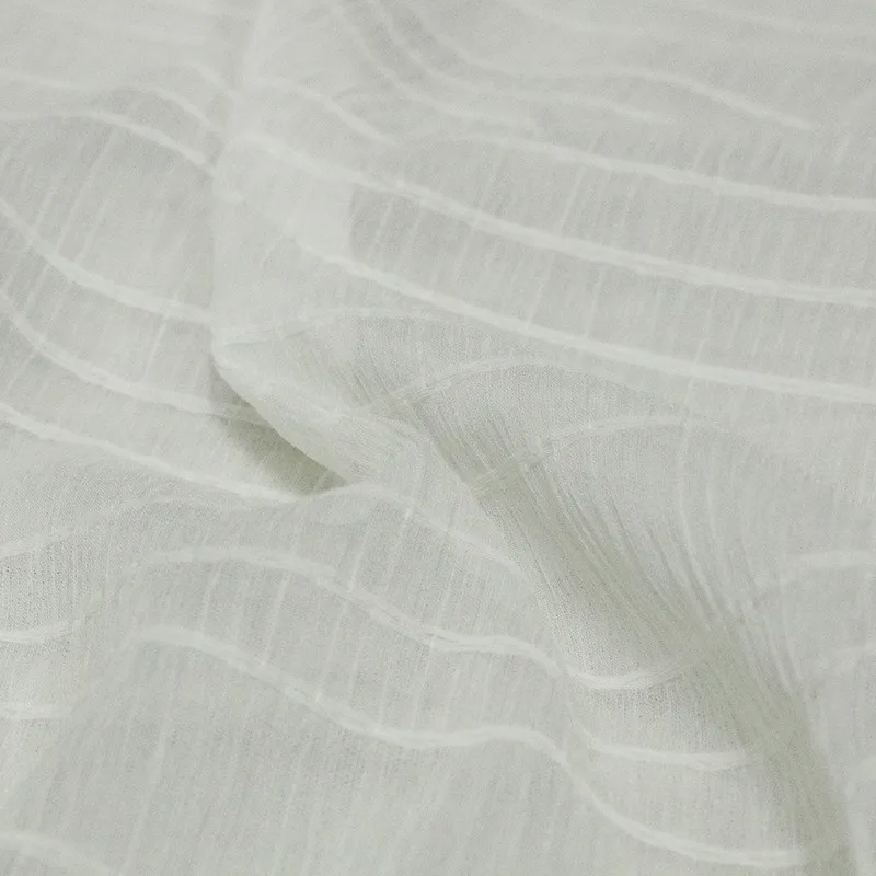 

Silk elastic striped crepe 13 momme single-layer slightly translucent fabric clothing dress skirt designer