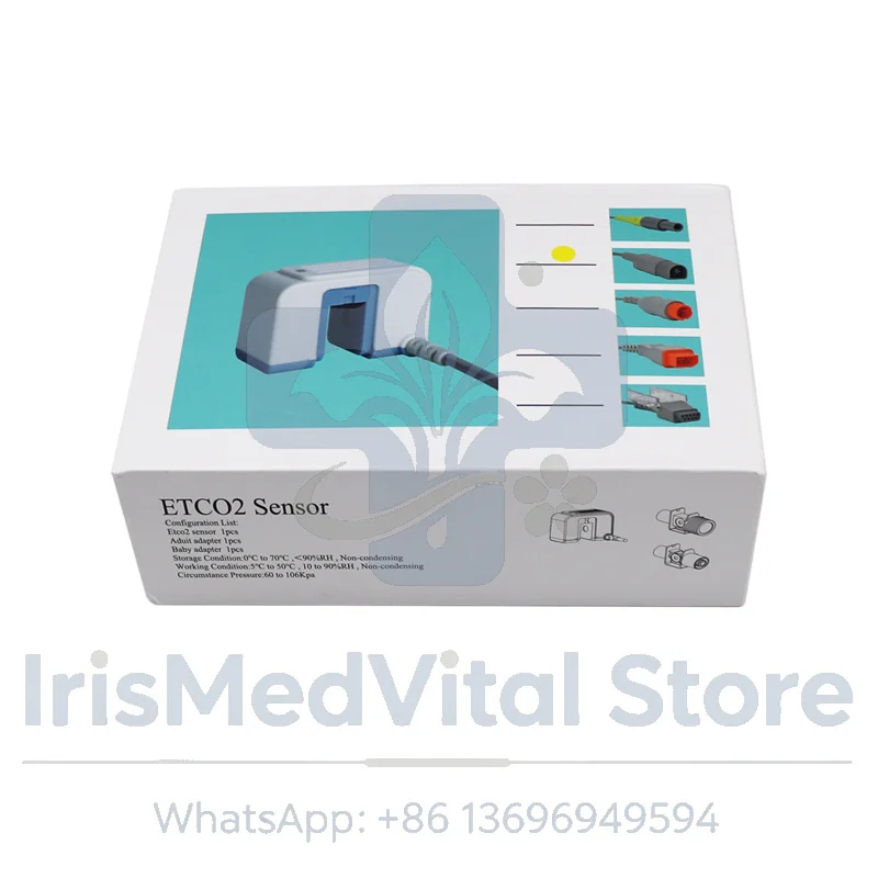 Nihon Kohden Compatible ETCO2 Sensor Mainstream Model with EOS Disinfecting Type