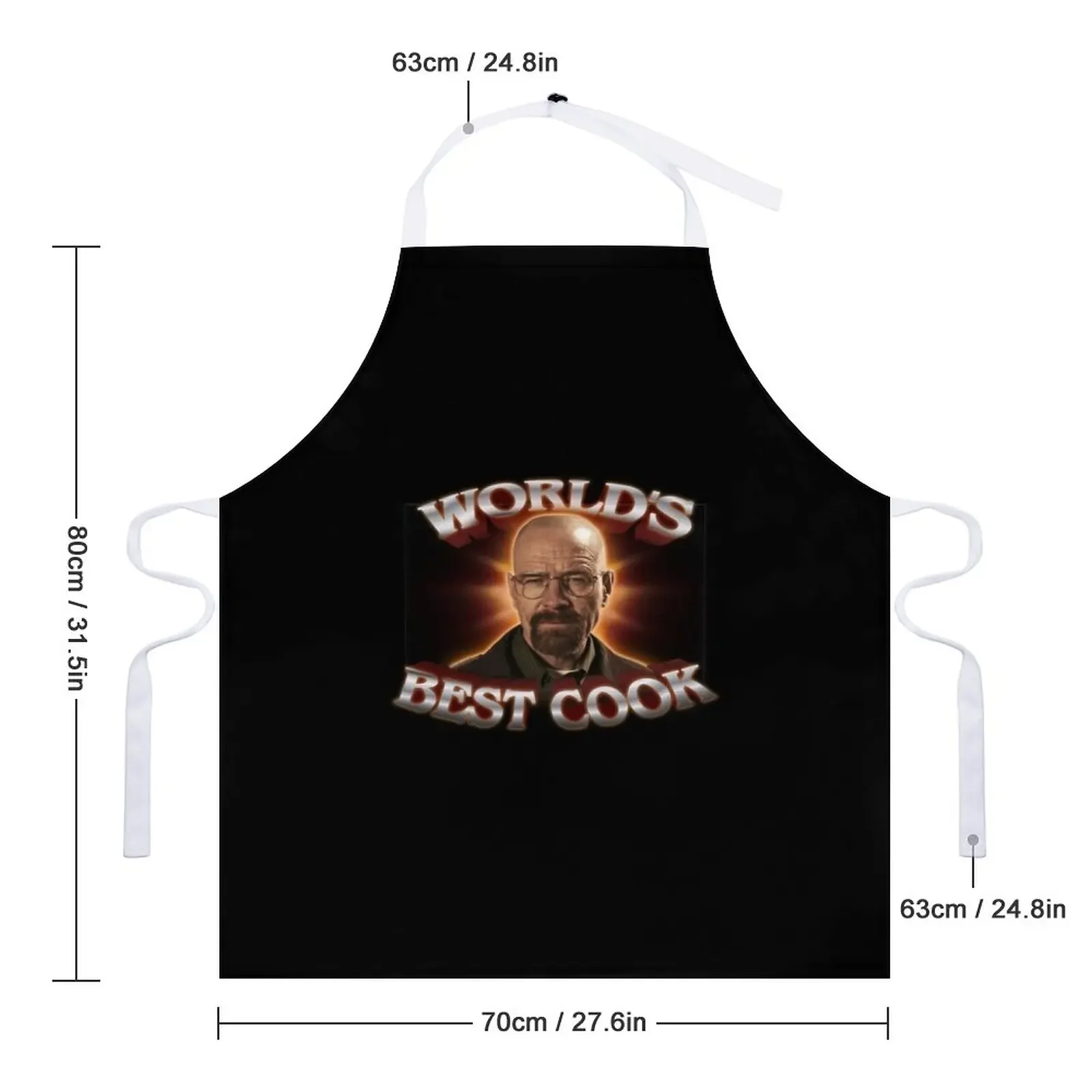 World's Best Cook Walter White Breaking Bad Design Apron Home Supplies Kitchen Things