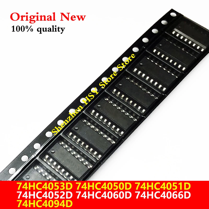 (10piece)100% New 74HC4053D 74HC4050D 74HC4051D 74HC4052D 74HC4060D 74HC4066D 74HC4094D sop-16 Chipset