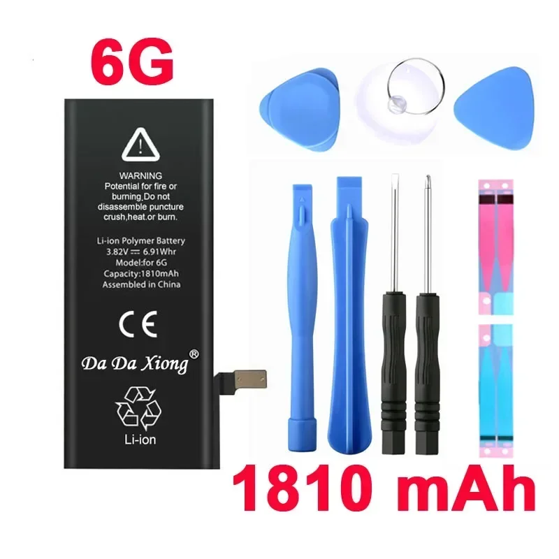 Brand Real Capacity 1810mAh Genuine Li-ion Mobile Phone Accessory Replacement Battery Pack For iPhone 6 6G