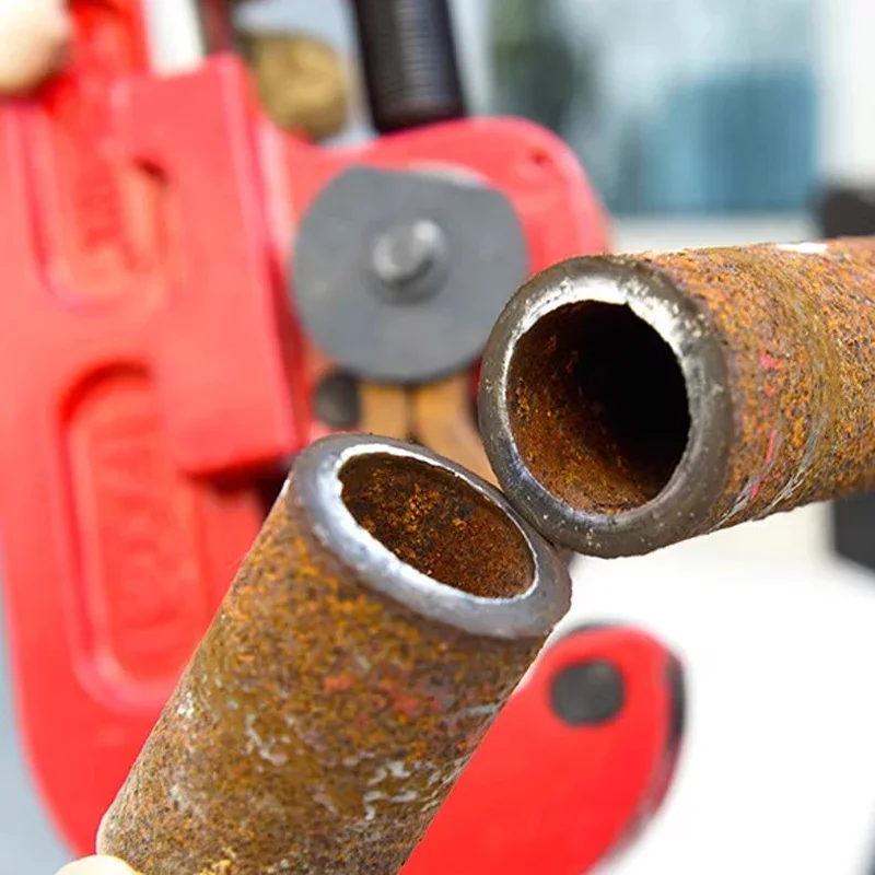 2 بوصة الفولاذ المقاوم للصدأ أنابيب الكربون الصلب C 21 - 63 مللي متر آلة قطع الأنابيب الباردة الصغيرة للانفجار - السلامة والدليل #1