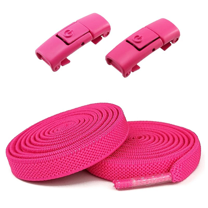 Druckverschluss-Schnürsenkel ohne Binden, Farbverlauf, flache elastische Schnürsenkel für Sneaker, Kinder und Erwachsene, Schnürsenkel ohne Binden für Schuhe, Zubehör