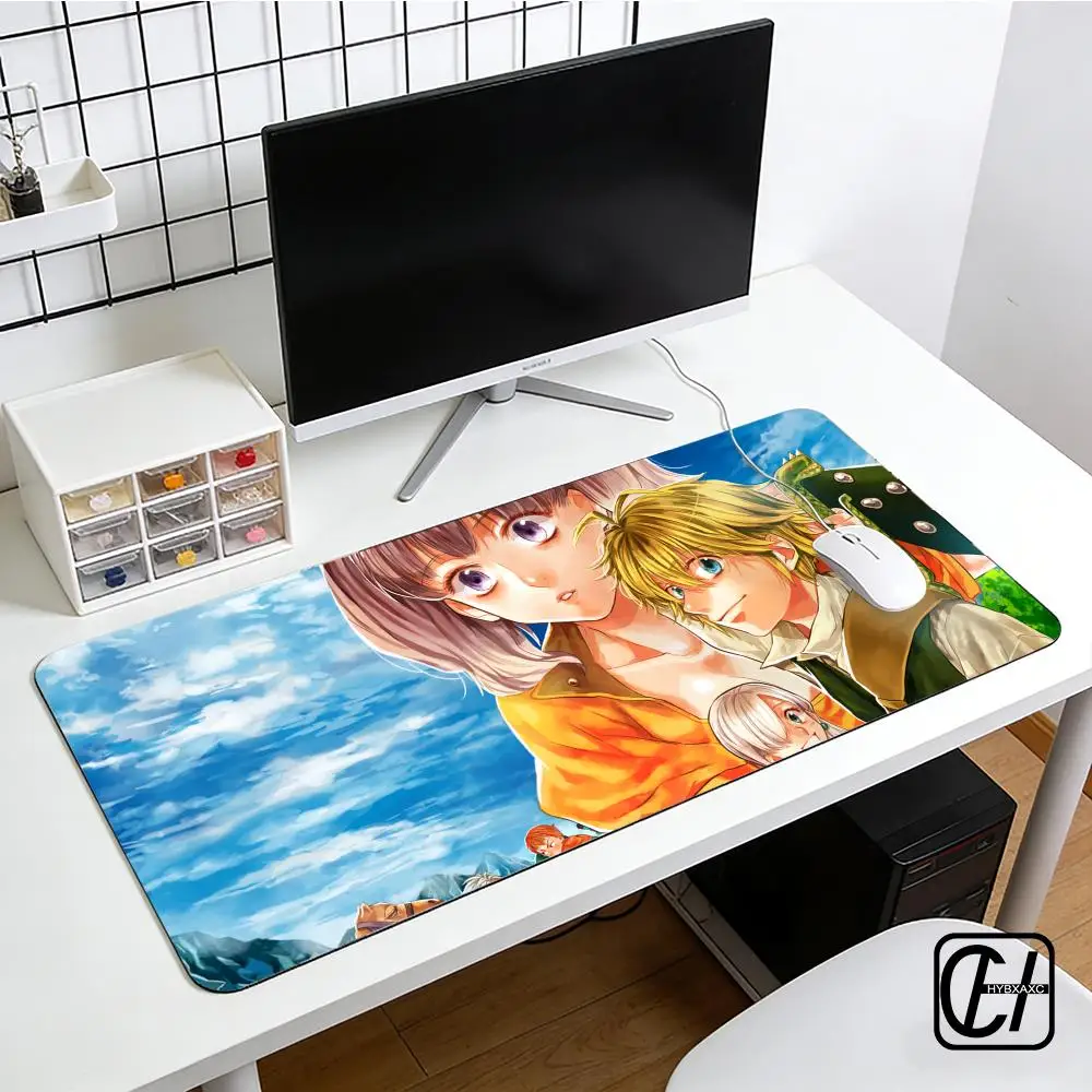 Anime The S-Seven D-Deadly Sins Mouse Pad E-sports Gaming Mouse Pad Oversize Personalized Desk Pad Keyboard Mouse Carpet HYBXXC