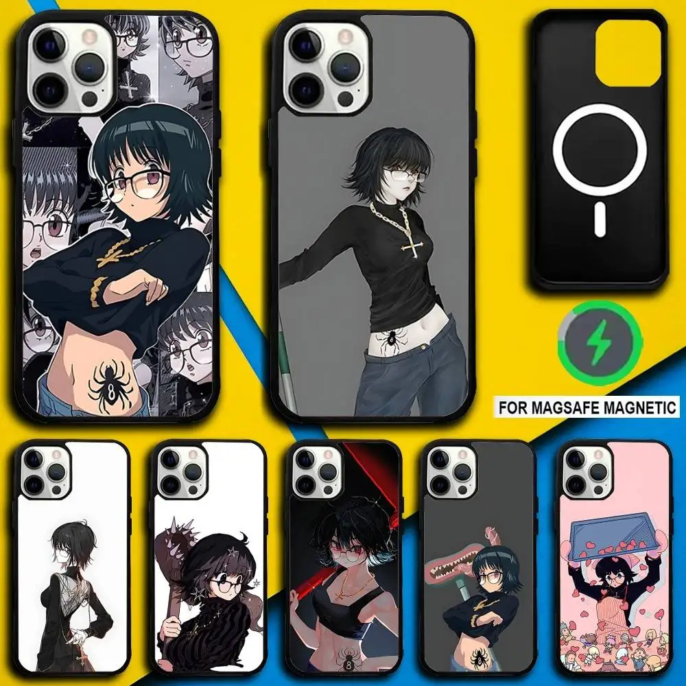 

Shizuku H-Hunter Murasaki Phone Case For iPhone 16,15,14,13,12,11,Pro,Max,Plus,Mini,SE4,E Magnetic Magsafe Wireless Charging