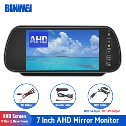 BINWEI 7 Inch Automotive Car Camera Monitor AHD for Vehicle Mirror 7