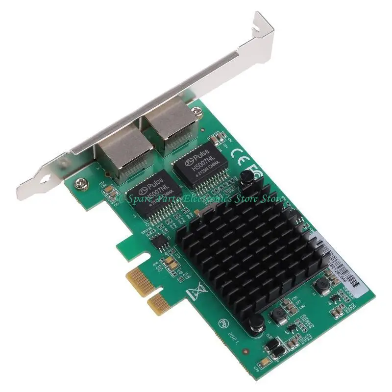SZ for Intel 82575 Dual Gigabit Card PCI 1000Mbps Desktop Ethernet Nic