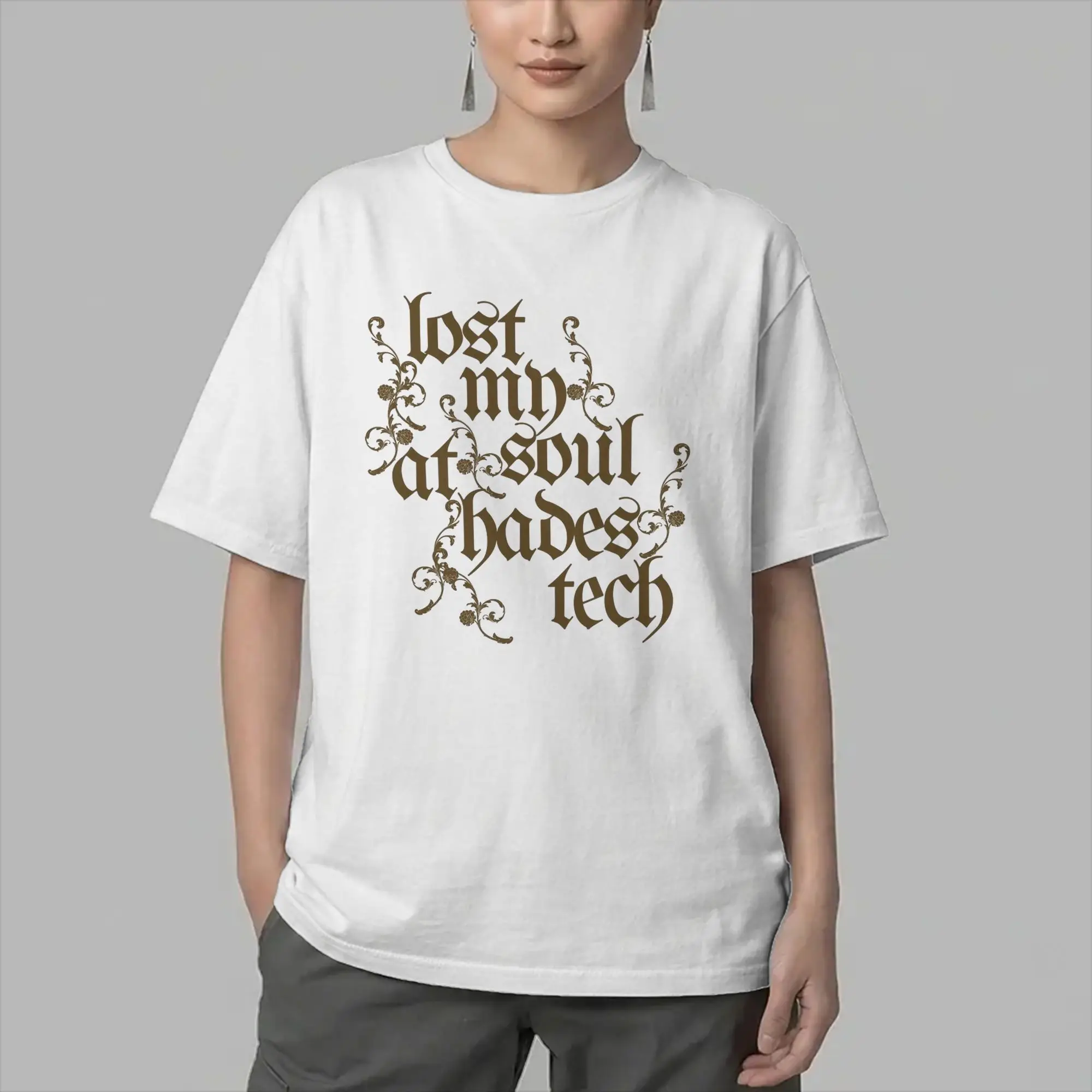 Melanies Martinez Hades T Shirt Men's  Cotton Novelty T-Shirts Crew Neck  Tees Short Sleeve Tops Gift Idea