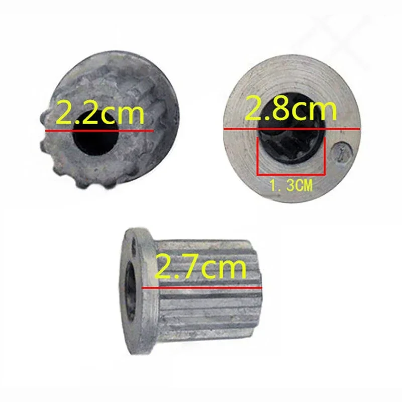 11 Teeth Washing Machine Pulsator Core For LG For Electrolux For TCL Washing Machine Gear Rotating Pulsator Plate Metal Axis