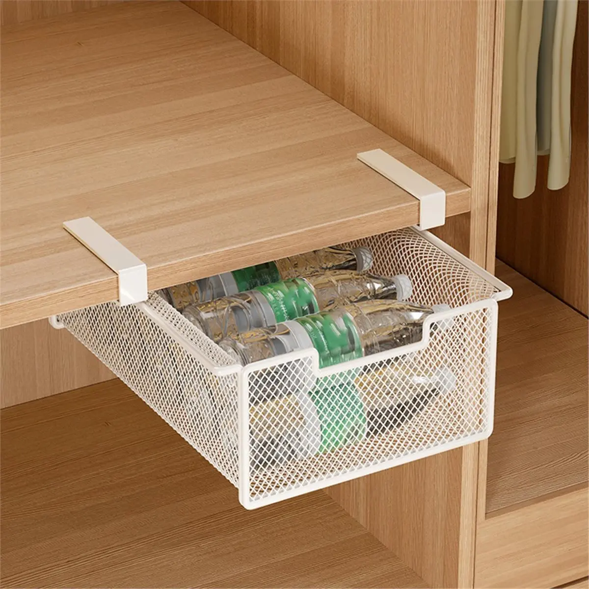 

Органайзер HITL для хранения вещей в ящиках, подвесные корзины для шкафов, двухслойный подвесной органайзер для носков.