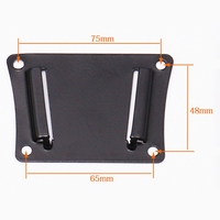 Universal Wall Mount Stand for 14-27inch LCD LED Screen Height Adjustable Monitor Retractable Wall for VESA Tv-A HOT