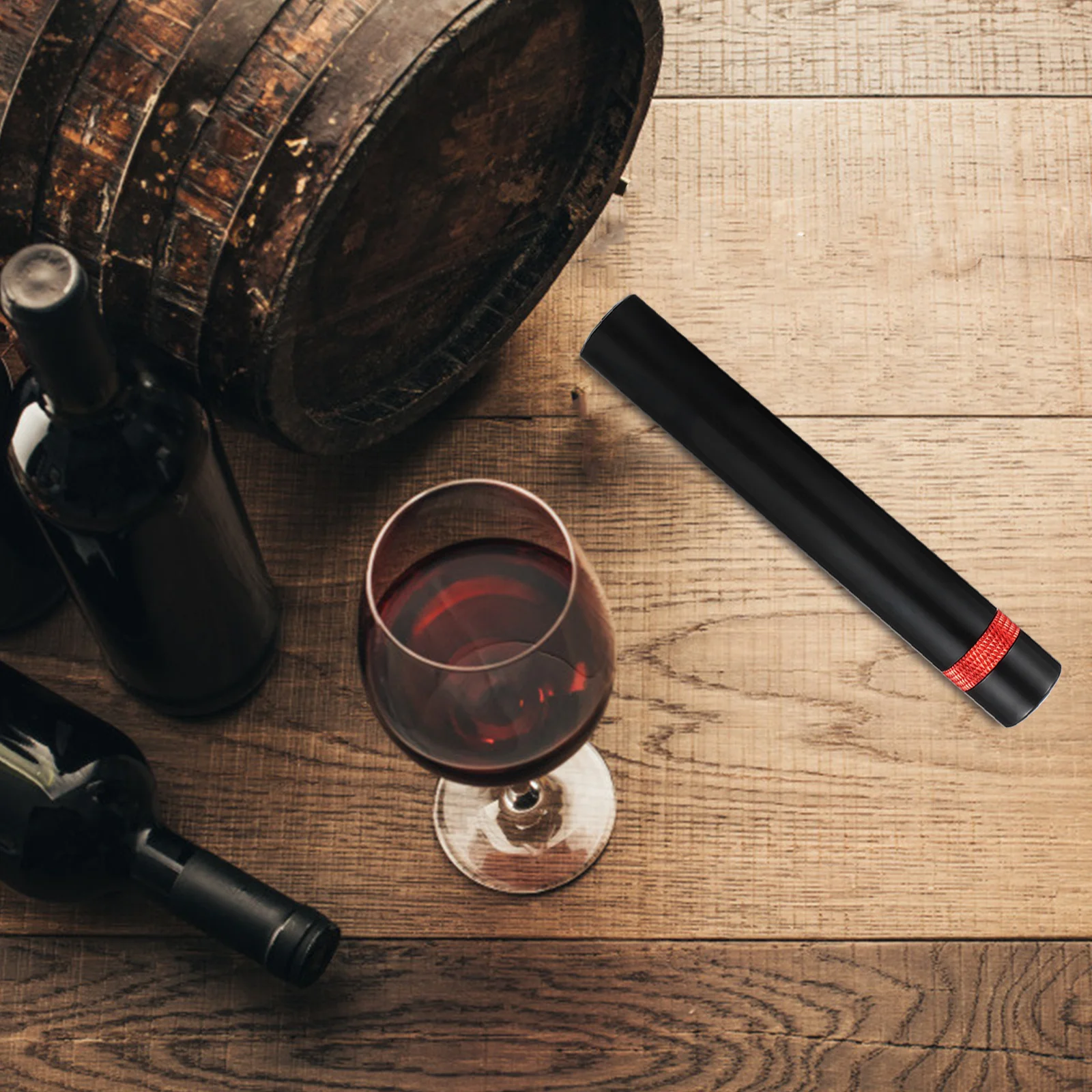 

1Pcs Air Pressure Red Wine Opener Professional Manual Wine Opener Portable Bottle Opening Gadget Household Party Tool