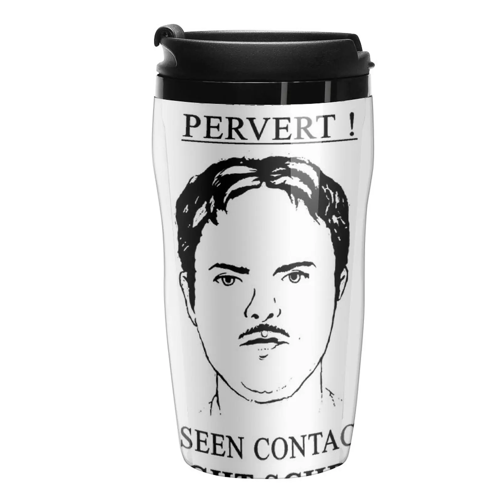 

New This Man is a Pervert Travel Coffee Mug Espresso Shot Coffee Thermal Cup