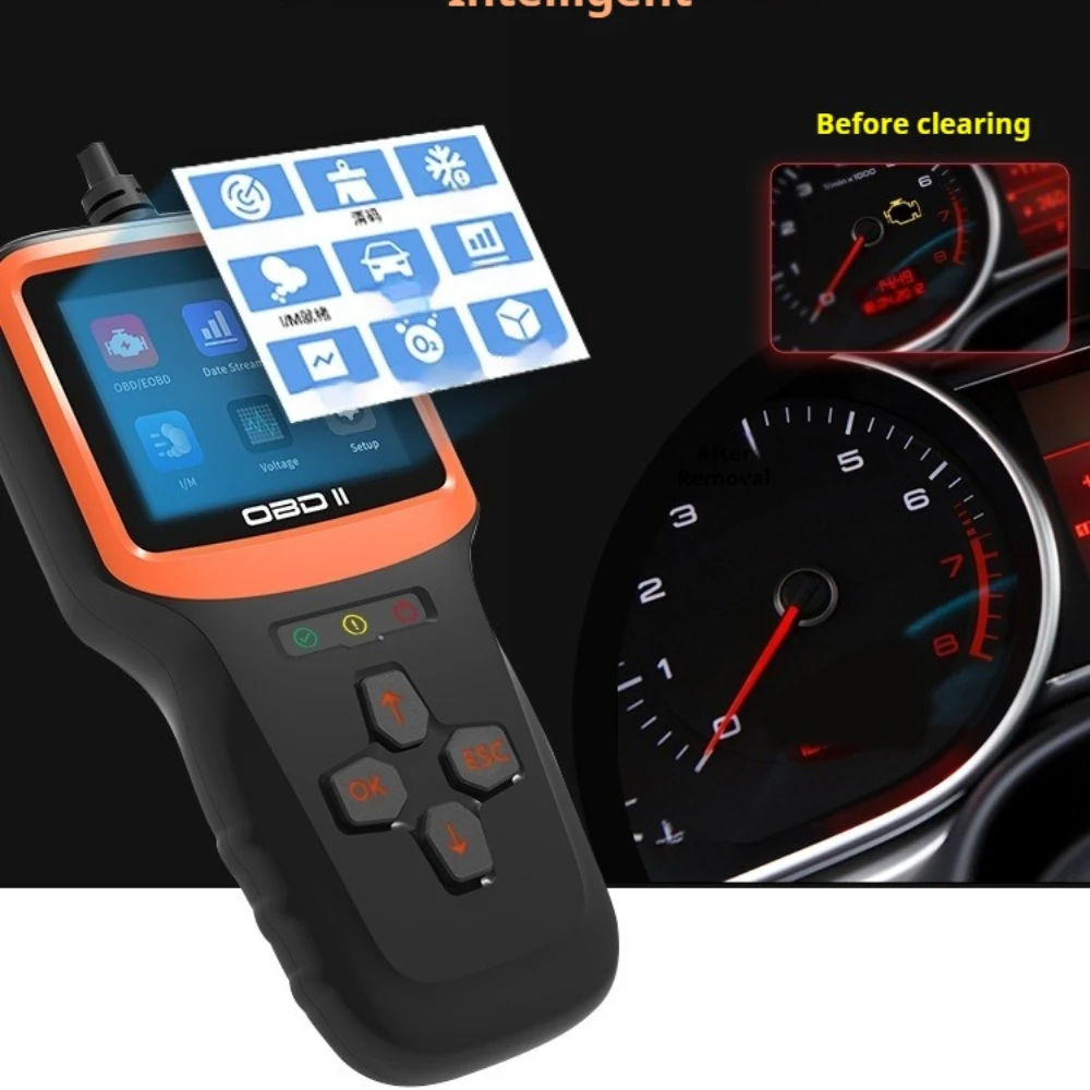 Car Fault Diagnostic Instrument Battery Battery Detector Car Fault Code Reading Card Teste De Bateria Automotiva