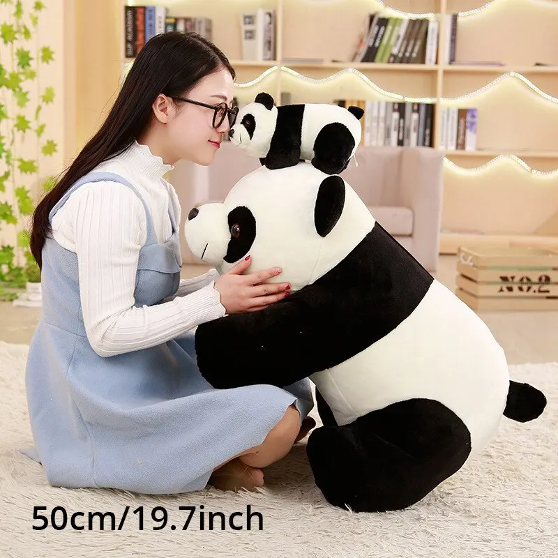 50cm Cute Large Size Panda Plush Toy Home Decor Sofa Pillow Birthday Gift Animal Plush Toy