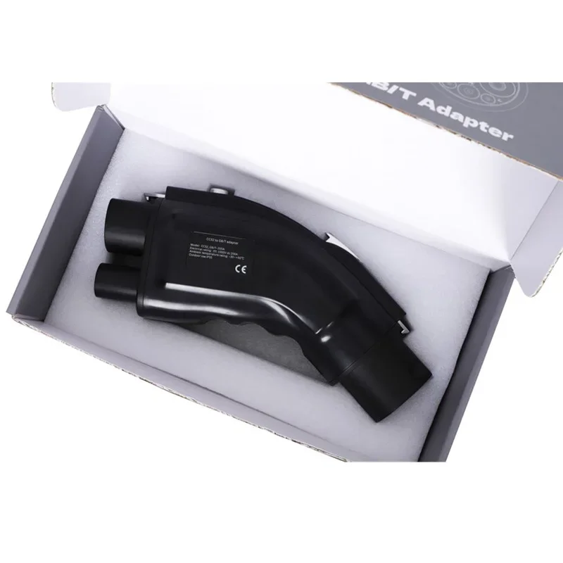 New 200A Electric Vehicle CCS2 to GBT DC Fast Charging Adapter CCS1/CCS2 GB/T EV Charger Adaptor Car Connector